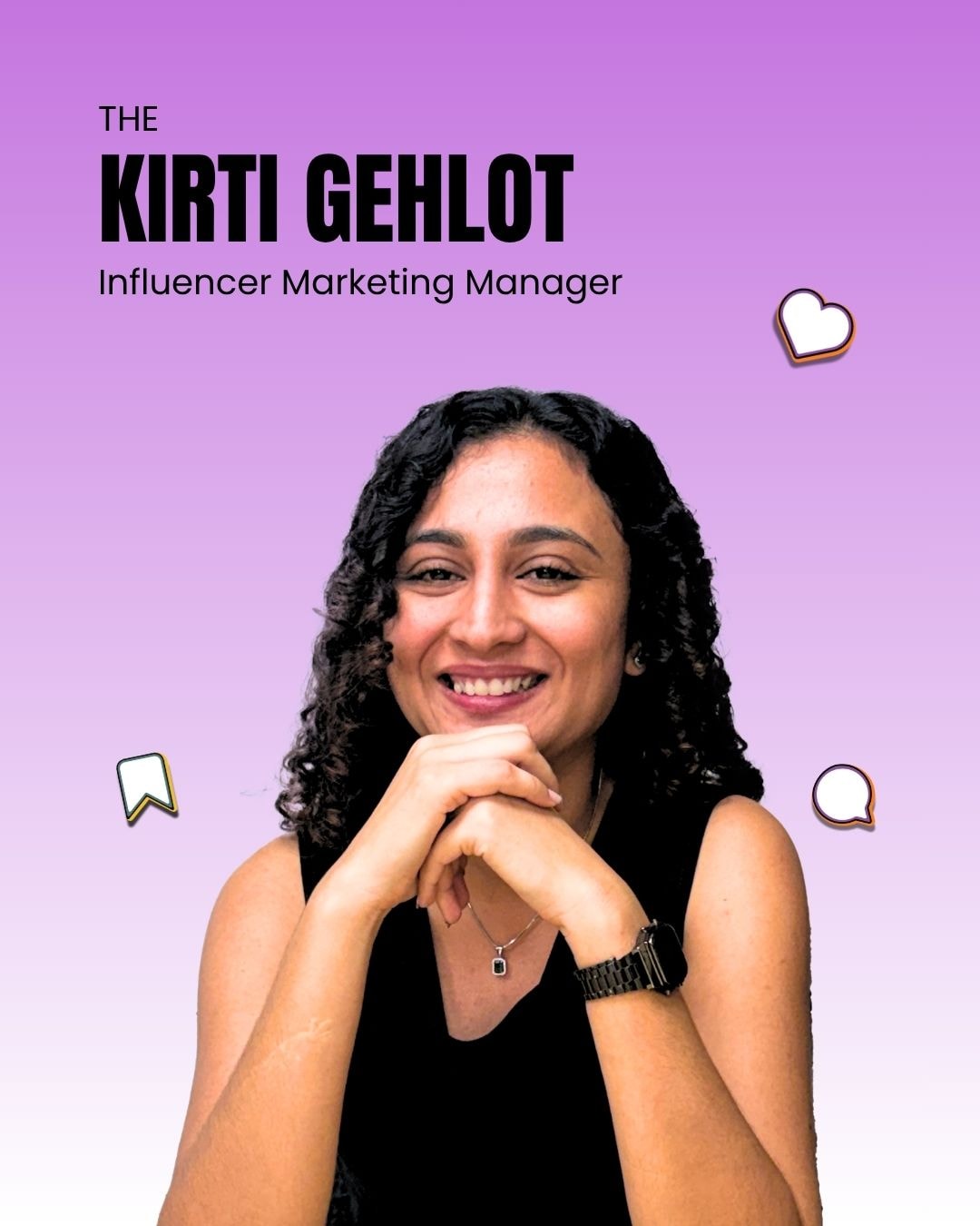 Kirti Gehlot — Influencer Marketing Manager